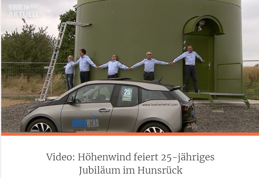Rückblick auf die Feier zum 25-jährigen Jubiläum von Höhenwind