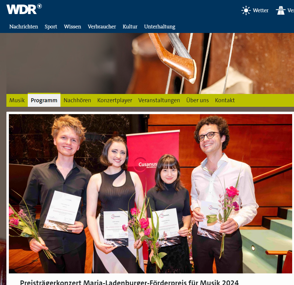Andarta Stiftung: Carlo Lay erhält renommierten Förderpreis
